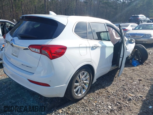 2020 Buick Envision Essence with VIN LRBFXCSA7LD014163, listed as a IAAI auction lot 41102656 with 23,277 mi miles and . Bid and sale history available at carsss.com. Image 4.