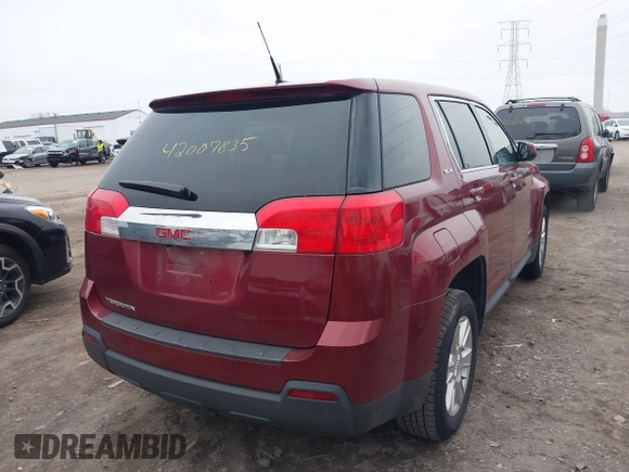 2012 GMC Terrain SLE-1 z VIN 2GKALMEKXC6325042, wystawiony jako IAAI lot #42007835 z przebiegiem 206 215 mil mil oraz . Historia ofert i sprzedaży dostępna na DreamBid. Obrazek 4.