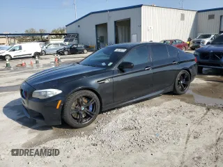 2013 BMW M5 with VIN WBSFV9C58DC772881, listed as a Copart auction lot 48230075 with 0 mi miles and Salvage Title. Bid and sale history available at carsss.com. Image 1.