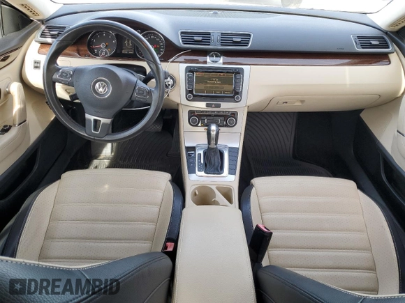 2012 Volkswagen CC Lux Limited with VIN WVWHN7AN1CE529102, listed as a Copart auction lot 83777344 with 99,138 mi miles and Salvage Title. Bid and sale history available at carsss.com. Image 8.