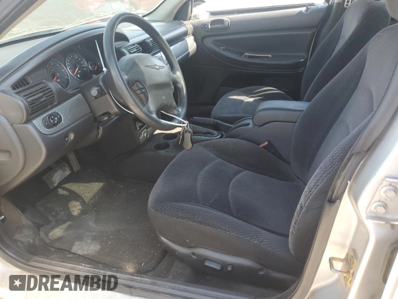 2004 Chrysler Sebring Touring with VIN 1C3AL56R14N291703, listed as a Copart auction lot 75538584 with 206,502 mi miles and Clean title. Bid and sale history available at DreamBid. Image 7.