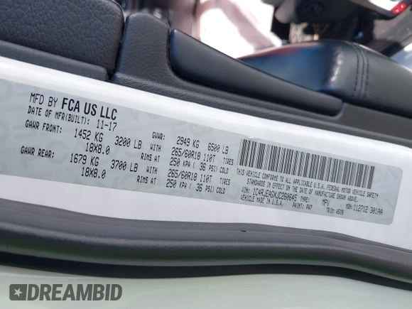 2018 Jeep Grand Cherokee Laredo E with VIN 1C4RJEAGXJC260645, listed as a IAAI auction lot 42002545 with Not provided miles and . Bid and sale history available at DreamBid. Image 9.
