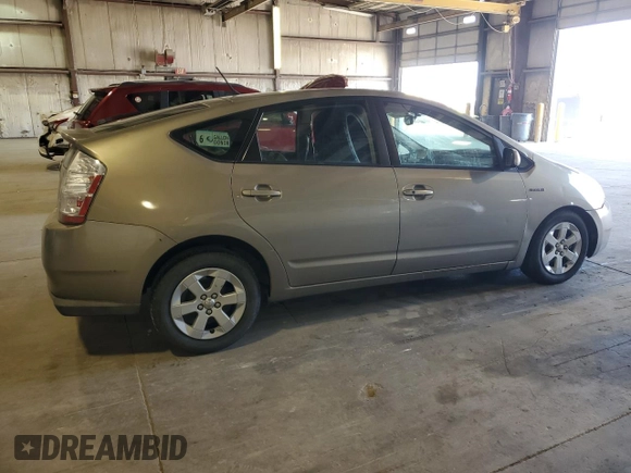 2006 Toyota Prius with VIN JTDKB20UX67521065, listed as a Copart auction lot 51074325 with 130,621 mi miles and Salvage Title. Bid and sale history available at carsss.com. Image 3.