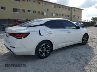2023 Nissan Sentra SV with VIN 3N1AB8CV8PY318827, listed as a Copart auction lot 42956305 with 18,283 mi miles and Salvage Title. Bid and sale history available at carsss.com. Image 3.
