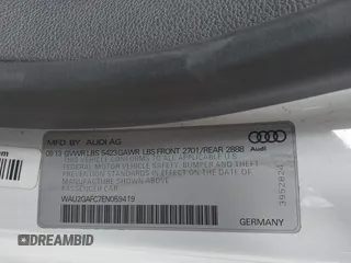 2014 Audi A7 3.0 Prestige with VIN WAU2GAFC7EN059419, listed as a IAAI auction lot 41702771 with 134,474 mi miles. Bid and sale history available at carsss.com. Image 9.