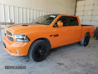 2015 Ram 1500 Sport with VIN 1C6RR6MT7FS677071, listed as a Copart auction lot 53916835 with 103,709 mi miles and Clean title. Bid and sale history available at DreamBid. Image 1.