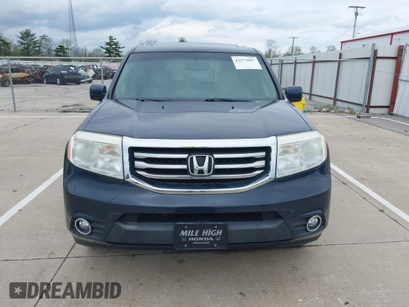 2012 Honda Pilot EX-L with VIN 5FNYF4H61CB043074, listed as a IAAI auction lot 42173097 with 234,192 mi miles. Bid and sale history available at carsss.com. Image 12.
