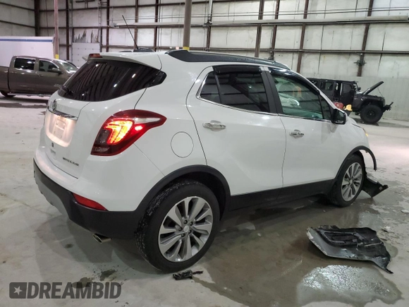 2019 Buick Encore Preferred with VIN KL4CJASB7KB814985, listed as a Copart auction lot 81948434 with 50,785 mi miles and Salvage Title. Bid and sale history available at DreamBid. Image 3.