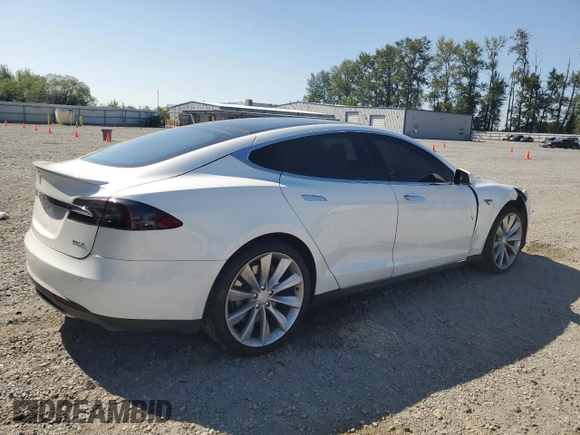 2013 Tesla Model S Performance with VIN 5YJSA1DP1DFP22426, listed as a Copart auction lot 66045915 with 88,757 mi miles and Salvage title. Bid and sale history available at DreamBid. Image 3.