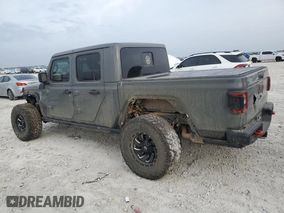 2020 Jeep Gladiator Rubicon z VIN 1C6JJTBG9LL150356, wystawiony jako Copart lot #50449445 z przebiegiem 77 849 mil mil oraz Szkoda całkowita • Salvage title. Historia ofert i sprzedaży dostępna na DreamBid. Obrazek 2.