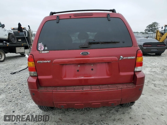 2006 Ford Escape with VIN 1FMYU95H46KA30492, listed as a Copart auction lot 86819544 with 206,171 mi miles and Clean title. Bid and sale history available at DreamBid. Image 6.