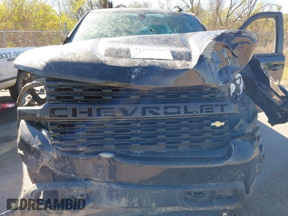 2020 Chevrolet Silverado 1500 Custom with VIN 3GCPWBEH2LG110720, listed as a IAAI auction lot 41226728 with 88,960 mi miles. Bid and sale history available at carsss.com. Image 10.
