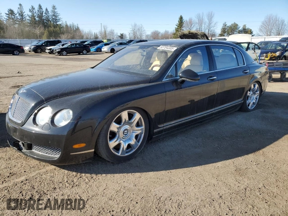 2006 Bentley Flying Spur with VIN SCBBR53W06C032405, listed as a Copart auction lot 53704335 with Not Provided miles and Clean Title. Bid and sale history available at DreamBid. Image 1.