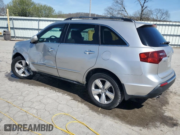 2010 Acura MDX Technology Pkg with VIN 2HNYD2H61AH509856, listed as a Copart auction lot 50642905 with 150,534 mi miles and Salvage Title. Bid and sale history available at carsss.com. Image 2.