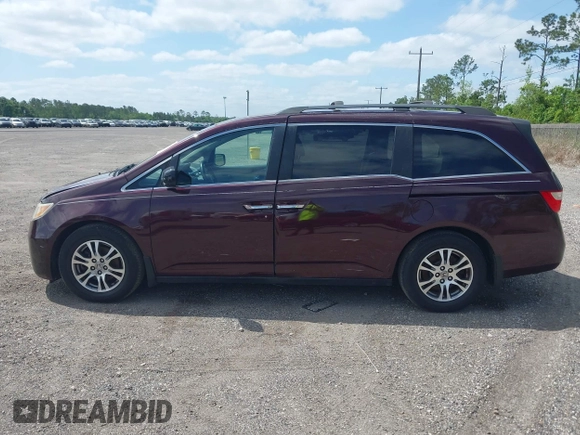2012 Honda Odyssey EX with VIN 5FNRL5H45CB054113, listed as a IAAI auction lot 41760280 with 125,640 mi miles and . Bid and sale history available at carsss.com. Image 14.