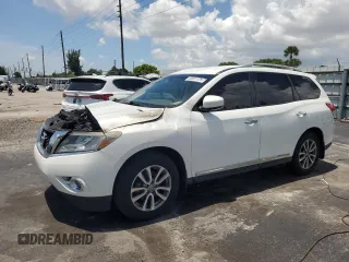2014 Nissan Pathfinder SL с VIN 5N1AR2MN8EC640096, выставлен на аукционе Copart как лот 63631725 с пробегом Не указан миль и Списание • Salvage title. История ставок и продаж доступна на DreamBid. Изображение 1.