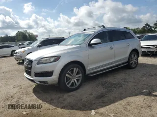 2013 Audi Q7 Prestige z VIN WA1VMAFE0DD003704, wystawiony jako Copart lot #61551745 z przebiegiem 196 843 mil mil oraz Czysty tytuł • Clean title. Historia ofert i sprzedaży dostępna na DreamBid. Obrazek 1.