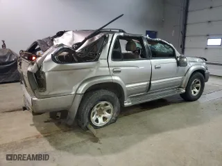 2001 Toyota 4Runner Limited with VIN JT3HN87R410346890, listed as a Copart auction lot 88403125 with 244,444 mi miles and Non Repairable. Bid and sale history available at carsss.com. Image 3.