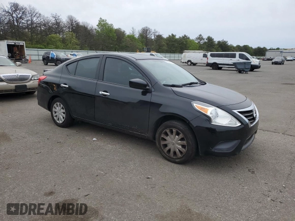 2016 Nissan Versa SV with VIN 3N1CN7AP1GL897445, listed as a Copart auction lot 58663935 with 106,717 mi miles and Clean title. Bid and sale history available at DreamBid. Image 4.