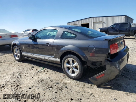 2007 Ford Mustang Deluxe with VIN 1ZVFT80NX75232594, listed as a Copart auction lot 46813425 with 177,026 mi miles and Salvage Title. Bid and sale history available at carsss.com. Image 2.