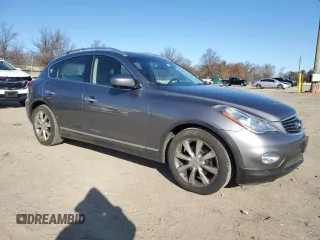 2011 Infiniti EX Journey with VIN JN1AJ0HR0BM851427, listed as a Copart auction lot 82878874 with 179,563 mi miles and Salvage Title. Bid and sale history available at DreamBid. Image 4.
