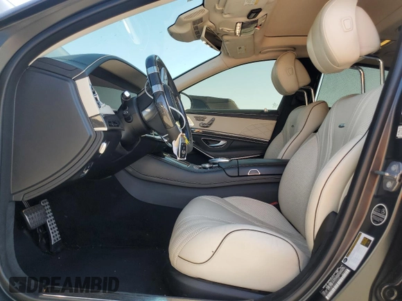 2019 Mercedes-Benz S-Class AMG S 63 with VIN WDDUG8JB3KA449249, listed as a Copart auction lot 47116915 with 60,756 mi miles and Salvage Title. Bid and sale history available at carsss.com. Image 7.
