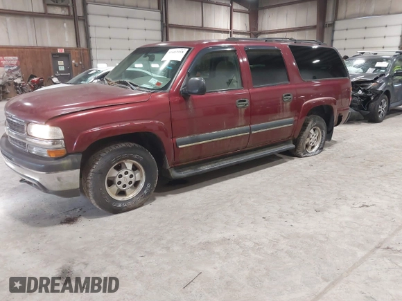 2003 Chevrolet Suburban LT with VIN 1GNFK16Z43J193565, listed as a IAAI auction lot 41683918 with 163,243 mi miles. Bid and sale history available at carsss.com. Image 2.
