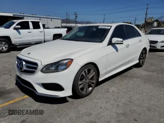 2014 Mercedes-Benz E 350 Sport with VIN WDDHF5KB0EA846889, listed as a Copart auction lot 56346475 with 110,930 mi miles and Salvage title. Bid and sale history available at DreamBid. Image 1.