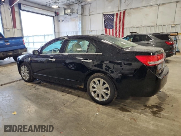 2012 Lincoln MKZ with VIN 3LNHL2GC6CR805846, listed as a Copart auction lot 61561265 with 73,845 mi miles and Non repairable. Bid and sale history available at DreamBid. Image 2.