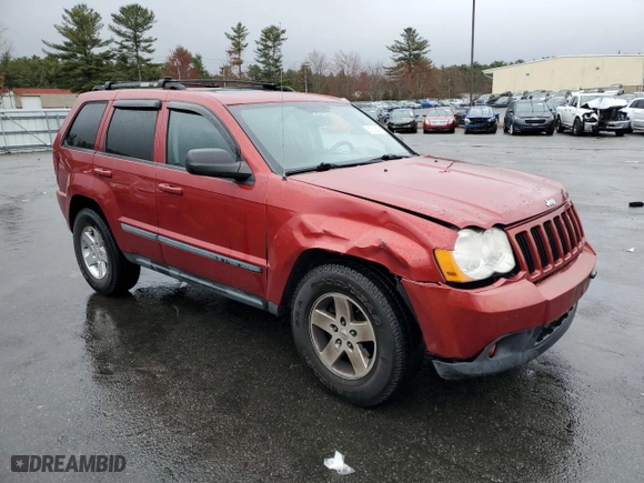 2009 Jeep Grand Cherokee Laredo with VIN 1J8GR48K69C553631, listed as a Copart auction lot 51572875 with 189,837 mi miles and Salvage Title. Bid and sale history available at carsss.com. Image 4.