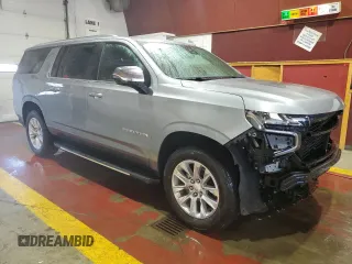 2023 Chevrolet Suburban Premier with VIN 1GNSCFKD8PR138014, listed as a Copart auction lot 65758755 with 58,501 mi miles and Clean title. Bid and sale history available at DreamBid. Image 4.
