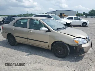 2007 Toyota Corolla CE with VIN 2T1BR32E57C756772, listed as a Copart auction lot 64701975 with 124,145 mi miles and Clean title. Bid and sale history available at DreamBid. Image 4.