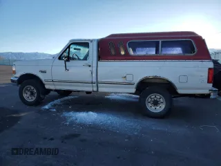 1997 Ford F-250 with VIN 1FTHF26H5VEA55502, listed as a Copart auction lot 81785564 with 317,479 mi miles and Salvage Title. Bid and sale history available at carsss.com. Image 2.
