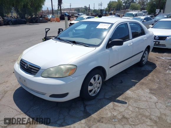 2006 Toyota Corolla CE with VIN JTDBR32E260094660, listed as a IAAI auction lot 42138529 with 241,699 mi miles and . Bid and sale history available at DreamBid. Image 2.