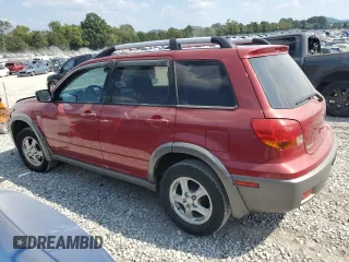 2003 Mitsubishi Outlander LS with VIN JA4LX31G83U020090, listed as a Copart auction lot 69324704 with 156,636 mi miles and Clean Title. Bid and sale history available at carsss.com. Image 2.