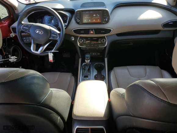 2020 Hyundai Santa Fe SEL with VIN 5NMS33AD3LH291813, listed as a Copart auction lot 42588095 with 122,437 mi miles and Salvage Title. Bid and sale history available at carsss.com. Image 8.