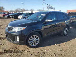 2014 Kia Sorento EX with VIN 5XYKUDA78EG431445, listed as a Copart auction lot 49420895 with 198,784 mi miles and Salvage Title. Bid and sale history available at carsss.com. Image 1.