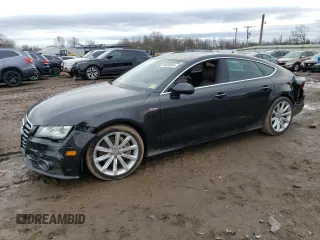 2012 Audi A7 3.0 Prestige with VIN WAU2GAFC3CN156923, listed as a Copart auction lot 40600944 with 129,276 mi miles and Salvage Title. Bid and sale history available at carsss.com. Image 1.