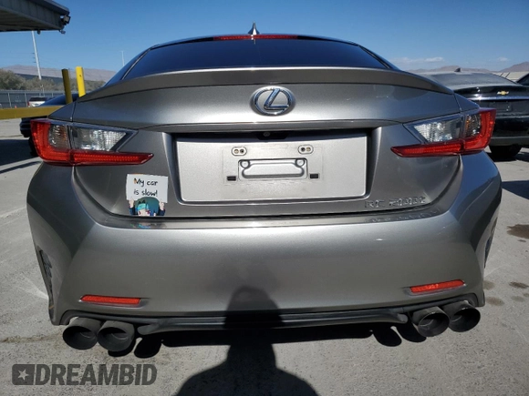 2016 Lexus RC 200t F Sport with VIN JTHHA5BC4G5000230, listed as a Copart auction lot 43856325 with 100,066 mi miles and Salvage title. Bid and sale history available at DreamBid. Image 6.