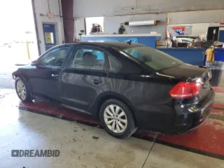 2012 Volkswagen Passat S with VIN 1VWAP7A38CC084490, listed as a Copart auction lot 57155005 with 243,113 mi miles and Salvage title. Bid and sale history available at DreamBid. Image 2.