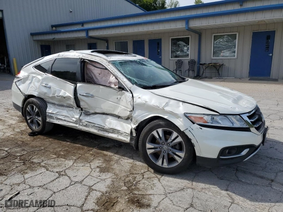 2014 Honda Crosstour EX-L with VIN 5J6TF2H53EL004468, listed as a Copart auction lot 69932284 with 176,354 mi miles and Salvage Title. Bid and sale history available at carsss.com. Image 4.