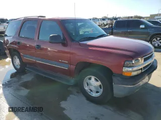 2002 Chevrolet Tahoe LS with VIN 1GNEC13V32R280495, listed as a Copart auction lot 88474735 with 294,969 mi miles and Salvage Title. Bid and sale history available at carsss.com. Image 4.