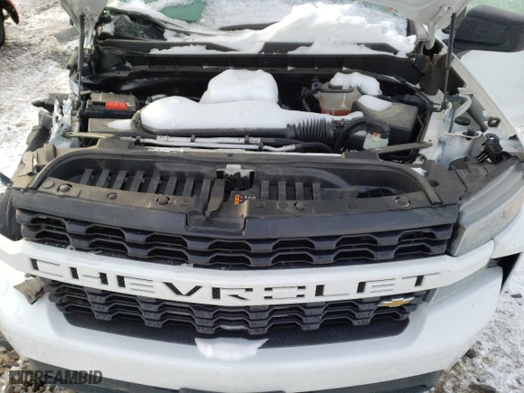 2022 Chevrolet Silverado 1500 LTD Custom with VIN 1GCRYBEK3NZ216935, listed as a Copart auction lot 38220614 with NaN miles and Salvage Title. Bid and sale history available at carsss.com. Image 11.
