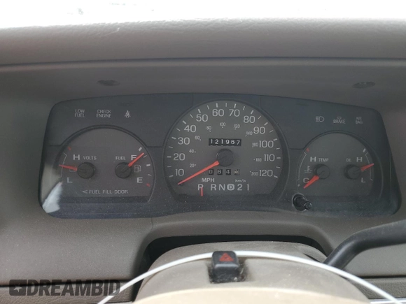 2001 Mercury Grand Marquis LS с VIN 2MEFM75W81X667940, выставлен на аукционе Copart как лот 48027015 с пробегом 121 967 миль миль и Списание • Salvage title. История ставок и продаж доступна на DreamBid. Изображение 9.