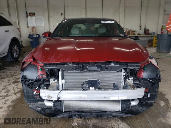 2022 Genesis G70 2.0T with VIN KMTG34TA5NU091818, listed as a Copart auction lot 54402744 with 31,531 mi miles and Salvage Title. Bid and sale history available at carsss.com. Image 5.