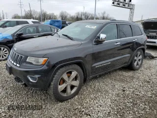 2014 Jeep Grand Cherokee Overland with VIN 1C4RJFCM0EC366987, listed as a Copart auction lot 52766875 with 148,460 mi miles and Clean Title. Bid and sale history available at carsss.com. Image 1.
