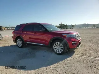 2024 Ford Explorer Limited with VIN 1FMSK7FH1RGA44047, listed as a Copart auction lot 79091034 with 6,137 mi miles and Salvage Title. Bid and sale history available at carsss.com. Image 12.