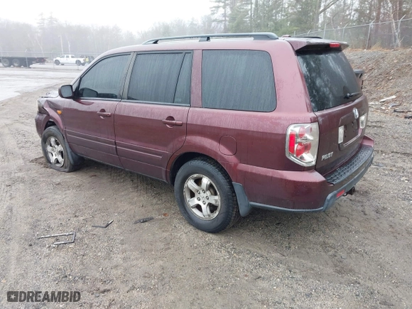 2008 Honda Pilot SE with VIN 5FNYF28358B002741, listed as a IAAI auction lot 41834052 with 248,830 mi miles. Bid and sale history available at carsss.com. Image 3.