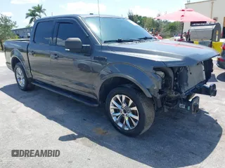 2018 Ford F-150 XL with VIN 1FTEW1C50JKF19590, listed as a IAAI auction lot 41984959 with 41,038 mi miles. Bid and sale history available at carsss.com. Image 1.