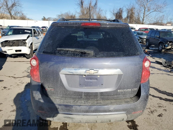 2014 Chevrolet Equinox LTZ with VIN 2GNALDEK8E6154992, listed as a Copart auction lot 89161245 with 86,437 mi miles and Salvage Title. Bid and sale history available at carsss.com. Image 6.